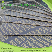 Two Time Hot Press Waterproof Film Faced Plywood for Construction